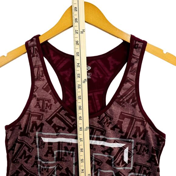Texas A & M Concepts Sport Tank Top Womens Size Medium Maroon Razorback Active - Picture 7 of 9